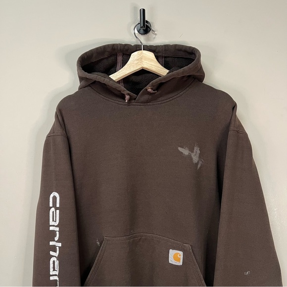 Brown Carhartt Hoodie - Picture 2 of 7